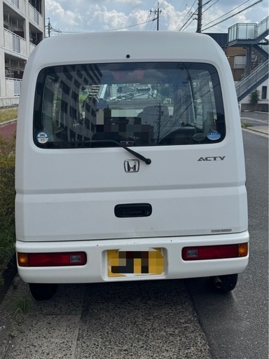 HONDA 5.6万km 車検残 1年9ヶ月 軽バン アクティ