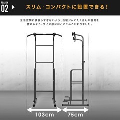 懸垂マシンの画像