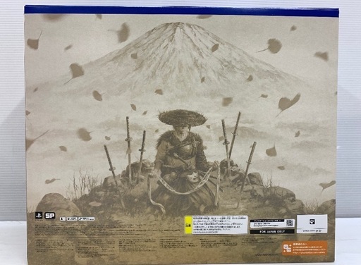 お引き取り出来る方　限定版 ps5 ghost of yotei edition コントローラーと透明スタンドが欠品