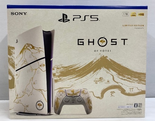 お引き取り出来る方　限定版 ps5 ghost of yotei edition コントローラーと透明スタンドが欠品