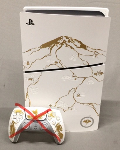 お引き取り出来る方　限定版 ps5 ghost of yotei edition コントローラーと透明スタンドが欠品