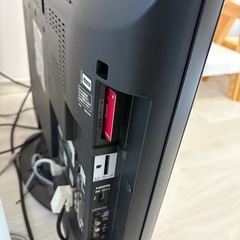 録画機能付き　テレビ　30インチの画像