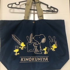 紀ノ国屋　エコバッグ　スヌーピー限定品の画像