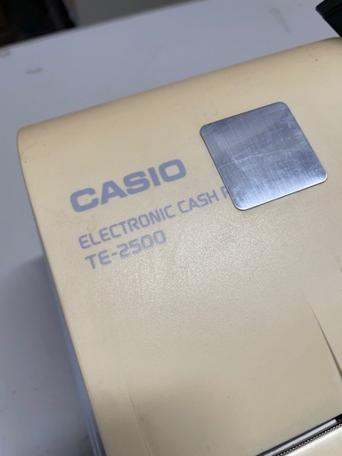レジスター カシオ TE-2500 ネットレジ