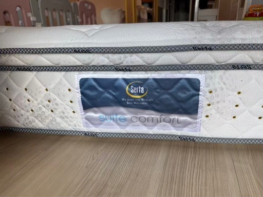 【引取歓迎・江戸川区】Serta サータ高級マットレス ダブルサイズ定価20万超