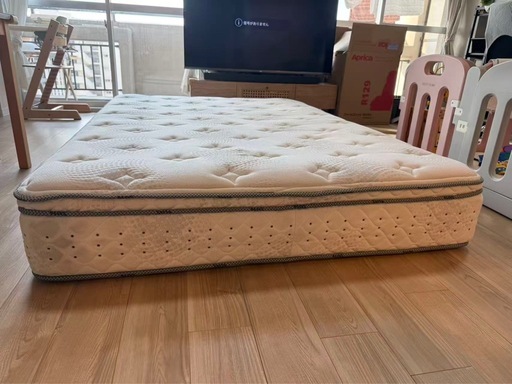 【引取歓迎・江戸川区】Serta サータ高級マットレス ダブルサイズ定価20万超