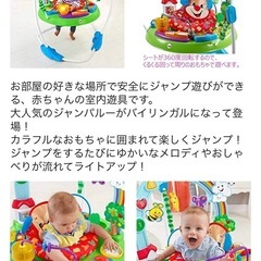 ベビージャンパルー　フィッシャープライスバイリンガルの画像