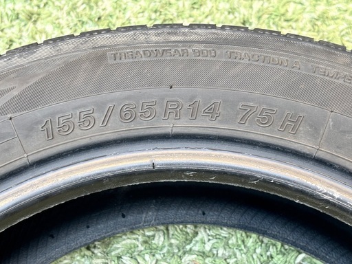 ヨコハマ タイヤ 155/65R14 75H 4本セット