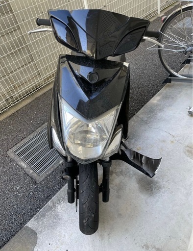 シグナス3型 事故車両
