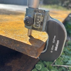 敷鉄板　16mm 1520×3050敷き鉄板 鋼板 土木 現場 解体2枚 の画像