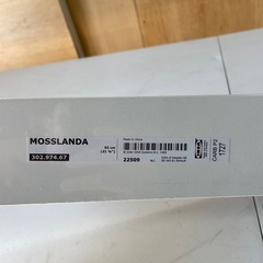 IKEA 壁用　棚　木製の画像