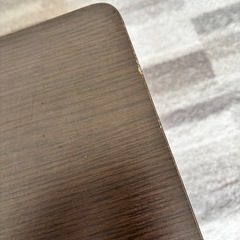 ダークブラウン ローテーブルの画像