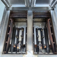 【動確済み】tanico 業務用 ガス餃子焼き器 TGZ-65 都市ガス 単相100V 幅650×奥750×高さ750mm 餃子焼き機 タニコー タイマー付き 大阪の画像