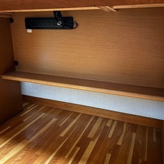 カリモク学習机勉強机の画像