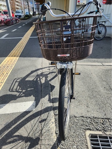 中古YAMAHA電動アシスト自転車　12.3Ah 大阪　008