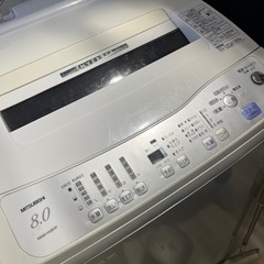 三菱　洗濯機　ジャンク品の画像