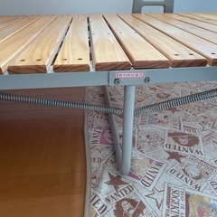 折りたたみすのこベッドの画像
