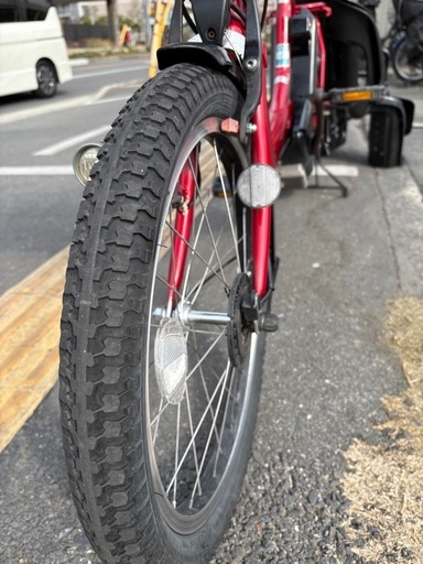 中古20㌅YAMAHA電動アシスト自転車　8.7Ah 大阪　015