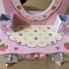 STRAWBERRY TIARA ドレッサー/子供/おもちゃの画像