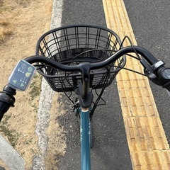 中古20㌅YAMAHA電動アシスト自転車　8.7Ah 大阪　010の画像