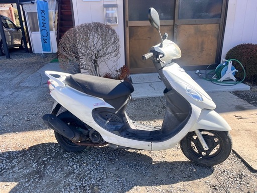 【引取先が決まりました】ジャンク　書類鍵有　SYM50 不動車