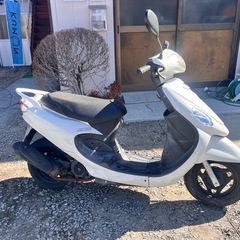 【長野県岡谷市大栄町より】ジャンク　書類鍵有　SYM50 不動車の画像