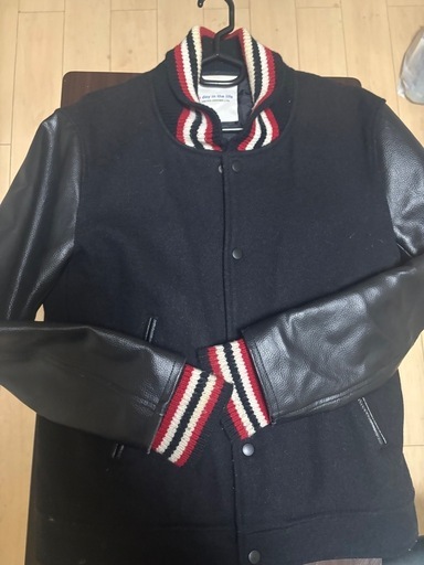 【中古品】 【UN ITED ARROWS】 袖本革 メルトンスタジアム・メンズジャケット