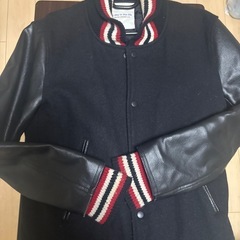 【中古品】 【UN ITED ARROWS】 袖本革 メルトンスタジアム・メンズジャケットの画像