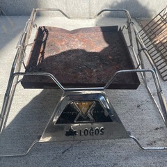 ロゴス　焚き火台　キャンプ
の画像