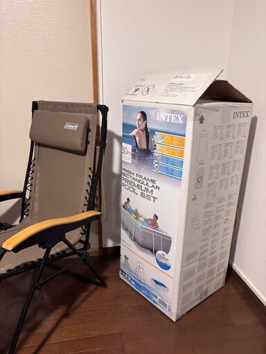 【2/28迄】INTEX 大型フレームプール/サウナ水風呂（3m×1.75m）