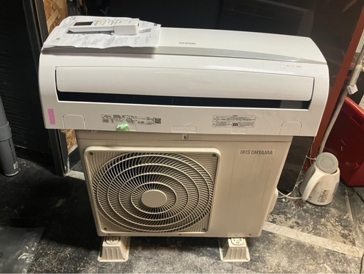 【中古】美品　IHR-2208G　エアコン本体　アイリス【0221】