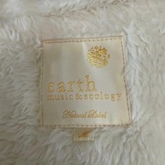 アースミュージックアンドエコロジー ファー モッズ コート カーキ Mの画像