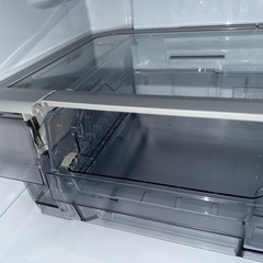 2021年製 東芝　ガラスパネル 6ドア フレンチドア冷蔵庫の画像