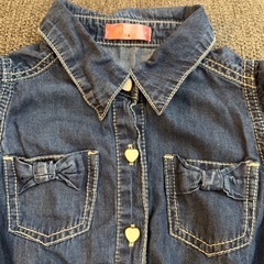 夏用ワンピース　130 女の子
の画像