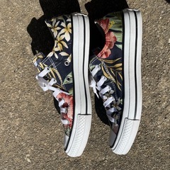 コンバース ALL STAR 花柄 24.5cmの画像