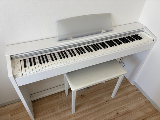 取引中】電子ピアノ CASIO PX770WE＋イスの通販はau PAY マーケット 