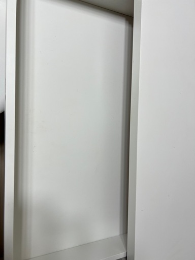 東京都引取限定】IKEA デスクミッケ＆チェアLOBERGETホワイト (ふとん