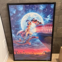 アラジン 額縁入りパズルの画像