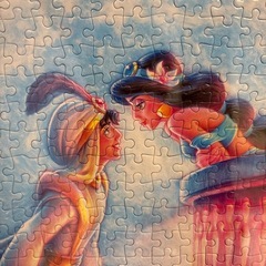 アラジン 額縁入りパズルの画像