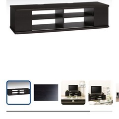 ELECOM TVラック　TVボード エレコム　TV台 PDR-WHSシリーズ  PDR-WHS1400DW　テレビボード　テレビだい台の画像