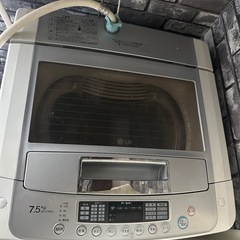 洗濯機7.5kgの画像