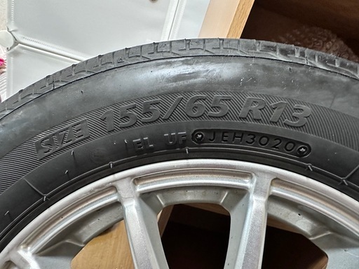 夏タイヤ155/65 R13