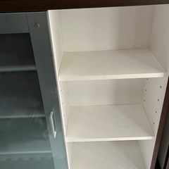 カウンター下　収納の画像