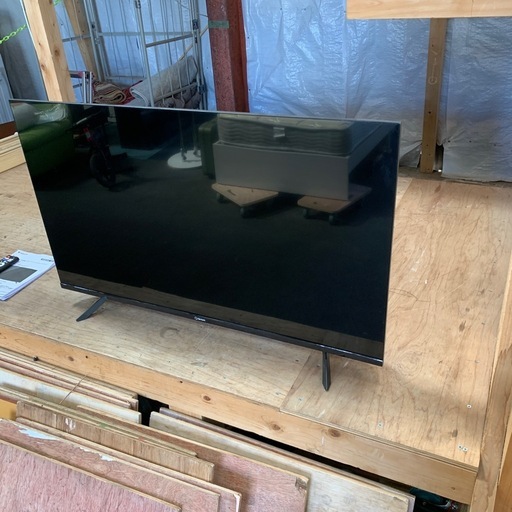 目玉品　山善テレビ　チューナ非搭載