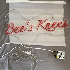 ネオンライト 赤 17cm×60cmの画像