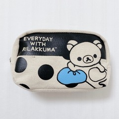 【2点セット】リラックマ 非売品ポーチまとめ売り（steady.付録＆Joshin）の画像