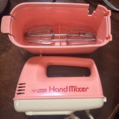 【お譲り先決定済】ハンドミキサーの画像