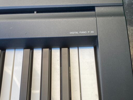 YAMAHA ヤマハ P-45 電子ピアノ 88鍵盤 デジタルピアノ フルサイズ 鍵盤楽器 初心者向け コンパクト