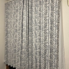 [予約中]カーテン2種類 遮光、シフォンの画像