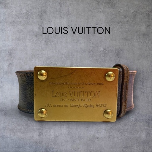 LOUIS VUITTON ダミエ サンチュール ベルト アンヴァントゥール